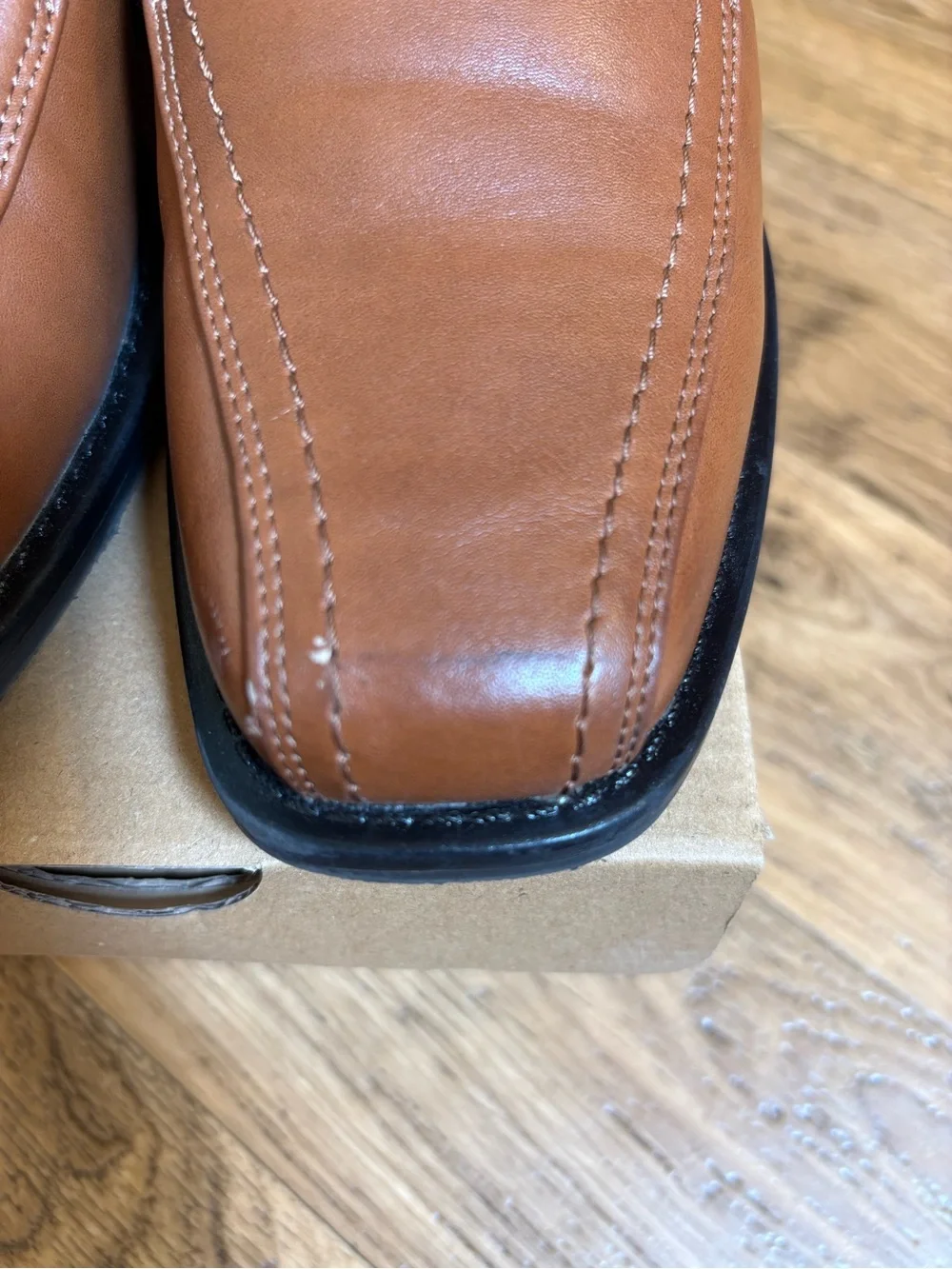 Bruno Marc Boy's Slip-On Dress Loafers in Brown Sz 5